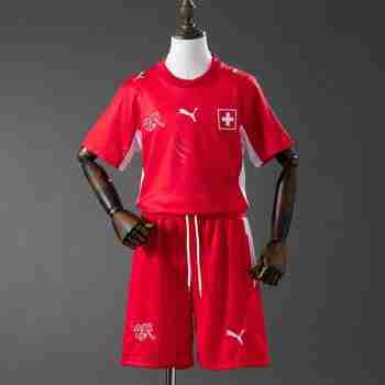 Camiseta Suiza Conjunto Niños Primera 2026