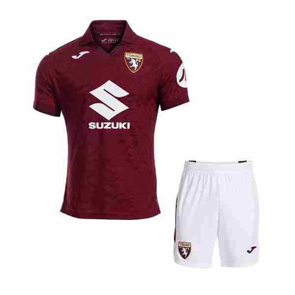 Camiseta Torino FC 1ª Niño 2025-2026 Camiseta Torino FC Conjunto Niños Primera 2025 2026