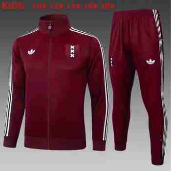 Chandal Niños Ajax De Ámsterdam 2025 2026 Rojo