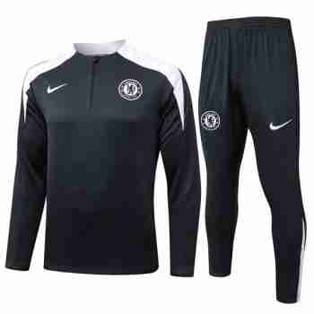Sudadera Entrenamiento Chelsea 2025 2026 Negro