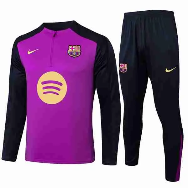 Sudadera De Training Barcelona 2025-2026 Purpura 5 Sudadera Entrenamiento FC Barcelona 2025 2026 Purpura