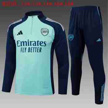 Sudadera Entrenamiento Niños Arsenal 2025 2026 Verde