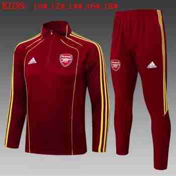 Sudadera Entrenamiento Niños Arsenal 25 26 Rojo