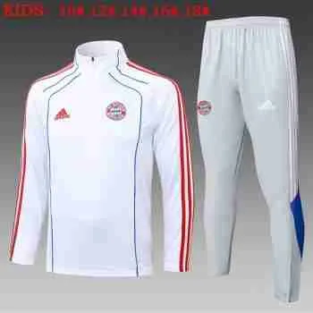 Sudadera Entrenamiento Niños Bayern Munich 2025 2026 Blanco