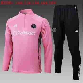 Sudadera Entrenamiento Niños Inter Miami 2025 2026 Rosa