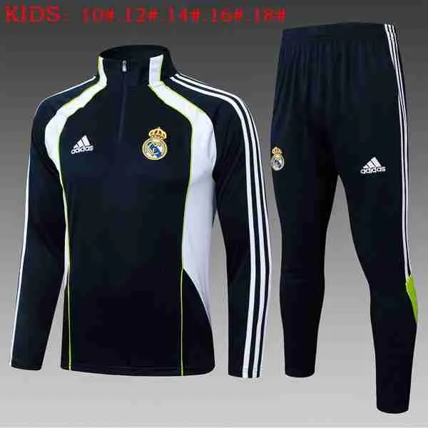 Ninos Sudadera De Training Real Madrid 2025-2026 Azul 4 Sudadera Entrenamiento Niños Real Madrid 2025 26 Azul Blanco