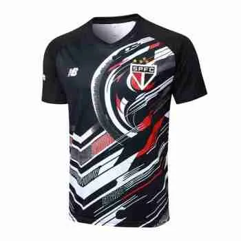 Tailandia Camiseta Entrenamiento Sao Paulo 2025 2026 Negro