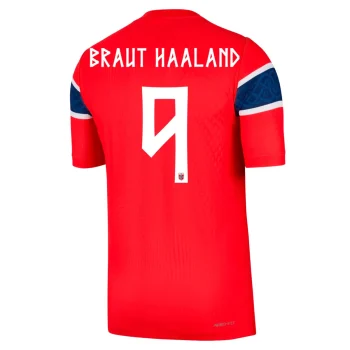 BRAUT HAALAND NO.9 Camiseta Primera Noruega 2026 – Versión Jugador