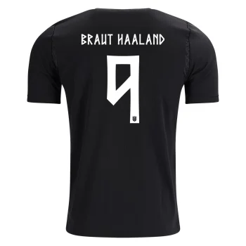 BRAUT HAALAND NO.9 Camiseta Segunda Noruega 2026 – Versión Jugador