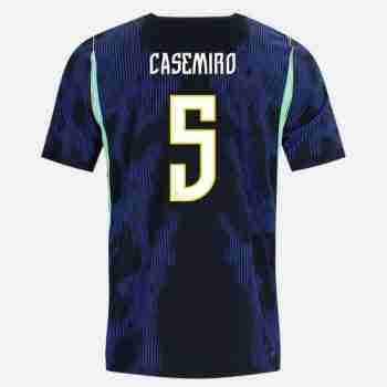 CASEMIRO NO.5 Camiseta Segunda Brasil 2026 – Versión Jugador