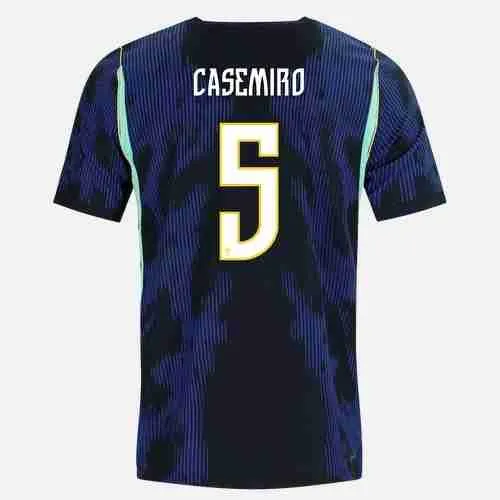CASEMIRO NO.5 Camiseta Segunda Brasil 2026 – Versión Jugador CASEMIRO NO.5 Camiseta Segunda Brasil 2026 – Versión Jugador