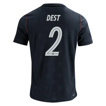 DEST NO.2 Camiseta Segunda Estados Unidos 2026 – Versión Jugador
