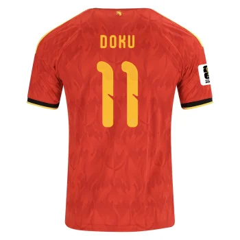 DOKU NO.11 Camiseta Primera Belgica 2026 – Versión Jugador