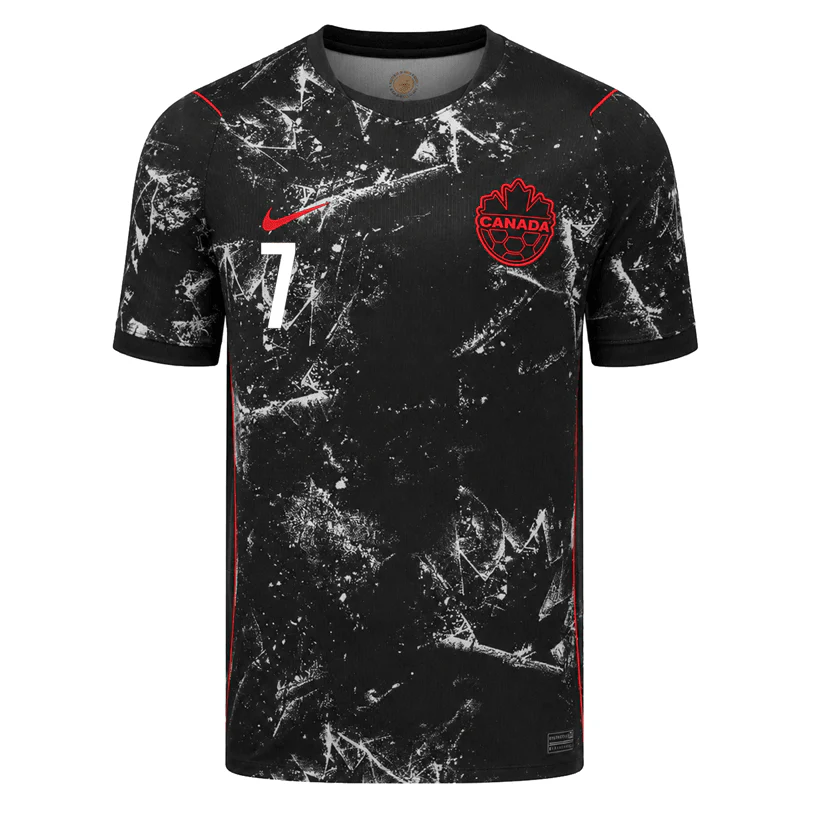 EUSTAQUIO NO.7 Camiseta Segunda Canadá 2026 – Versión Jugador_1 EUSTAQUIO NO.7 Camiseta Segunda Canadá 2026 – Versión Jugador_1