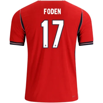 FODEN NO.17 Camiseta Segunda Inglaterra 2026 – Versión Jugador