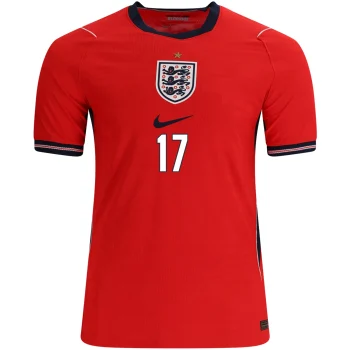 FODEN NO.17 Camiseta Segunda Inglaterra 2026 – Versión Jugador_1