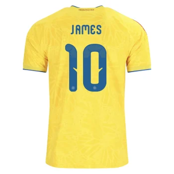 JAMES NO.10 Camiseta Primera Colombia 2026 – Versión Jugador