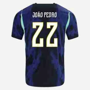 JOÃO PEDRO NO.22 Camiseta Segunda Brasil 2026 – Versión Jugador
