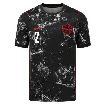 JOHNSTON NO.2 Camiseta Segunda Canadá 2026 – Versión Jugador_1