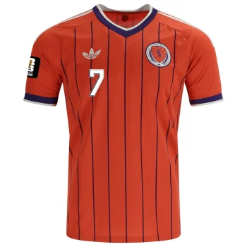 MCGINN NO.7 Camiseta Segunda Escocia 2026 – Versión Jugador_1