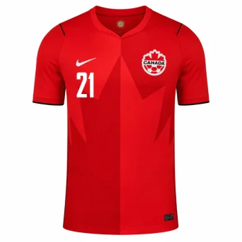 OSORIO NO.21 Camiseta Primera Canadá 2026 – Versión Jugador_1