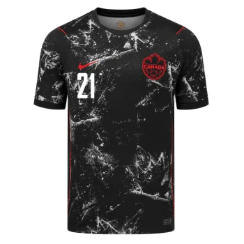 OSORIO NO.21 Camiseta Segunda Canadá 2026 – Versión Jugador_1