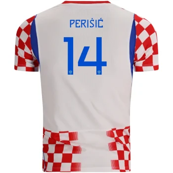 PERIŠIĆ NO.14 Camiseta Primera Croatia 2026 – Versión Jugador