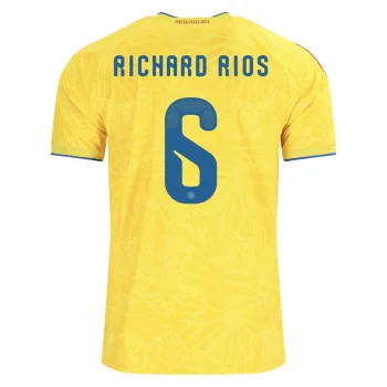 RICHARD RIOS NO.6 Camiseta Primera Colombia 2026 – Versión Jugador
