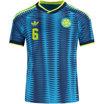 RICHARD RIOS NO.6 Camiseta Segunda Colombia 2026 – Versión Jugador_1