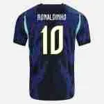 RONALDINHO NO.10 Camiseta Segunda Brasil 2026 – Versión Jugador
