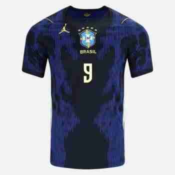 RONALDO NO.9 Camiseta Segunda Brasil 2026 – Versión Jugador_1