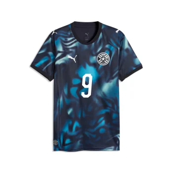 SANABRIA NO.9 Camiseta Segunda Paraguay 2026 – Versión Jugador_1