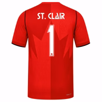 ST. CLAIR NO.1 Camiseta Primera Canadá 2026 – Versión Jugador