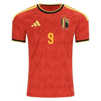 TROSSARD NO.9 Camiseta Primera Belgica 2026 – Versión Jugador_1