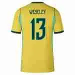 WESLEY NO.13 Camiseta Primera Brasil 2026 – Versión Jugador