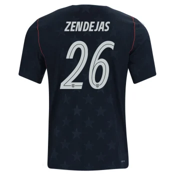 ZENDEJAS NO.26 Camiseta Segunda Estados Unidos 2026 – Versión Jugador