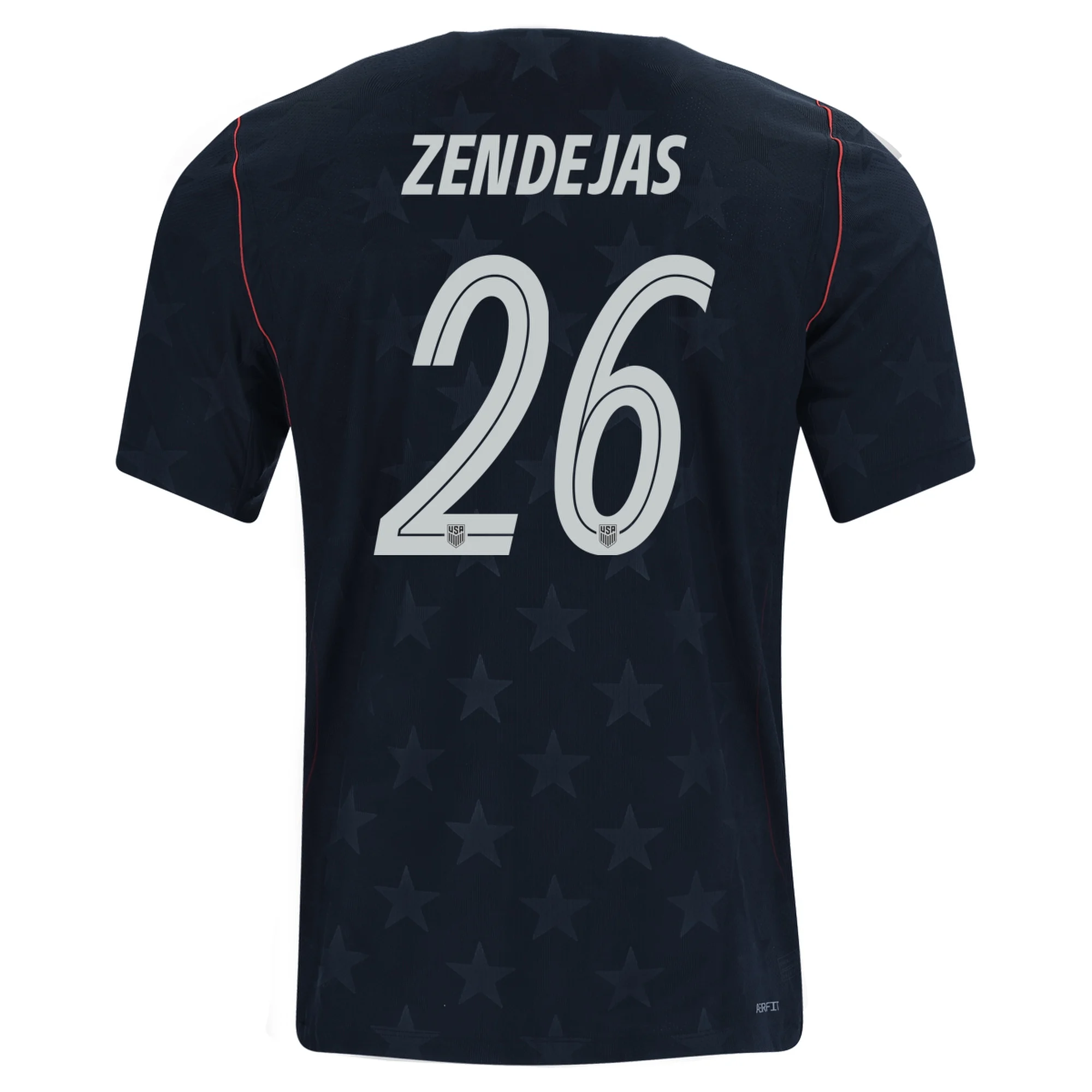 ZENDEJAS NO.26 Camiseta Segunda Estados Unidos 2026 – Versión Jugador ZENDEJAS NO.26 Camiseta Segunda Estados Unidos 2026 – Versión Jugador