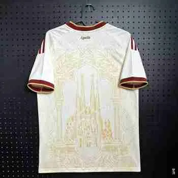 Camiseta Edición Conmemorativa España 2026 2027 Blanco – Versión Hincha_1